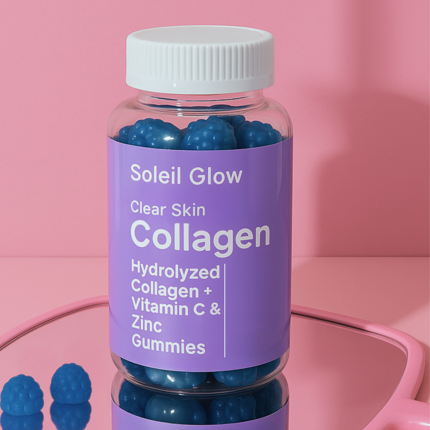 Soleil Glow Clear Skin Collagen Gummies