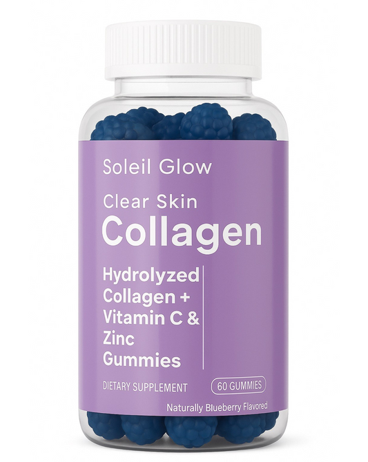 Soleil Glow Clear Skin Collagen Gummies